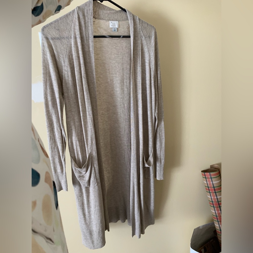 Womens Long cardigan with pockets